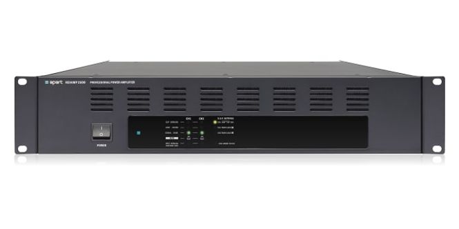 Hovedbilde Forsterker 2x600W@4Ohm, eller 1x1200W@8Ohm, DSPpreset,2U,19