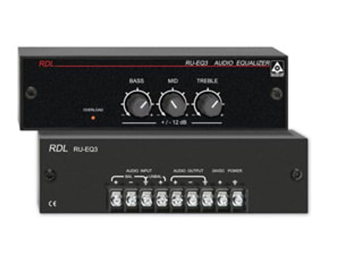 Hovedbilde RDL Equalizer 3 bånd
