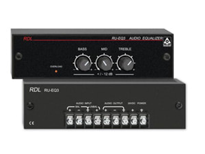 RDL Equalizer 3 bånd