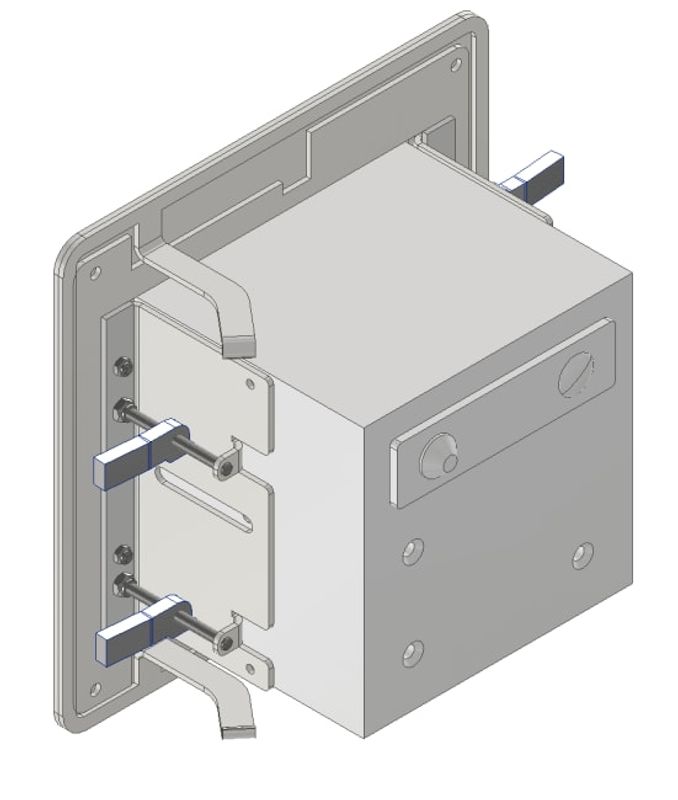Adjustable U-Bracket for X4i (RAL)