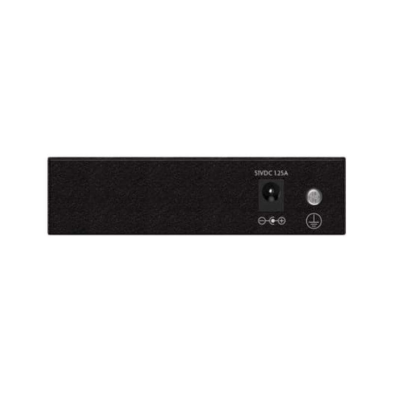 SW-100-04P unmanaged switch 4+1-Port Gigabit PoE+ 58W