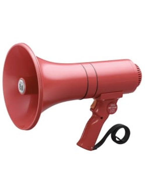 Hovedbilde TOA Megafon Pistolgrep Sirene 23W