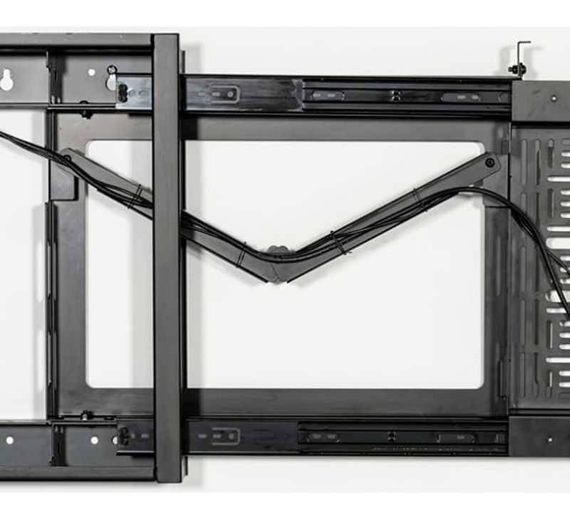 Wall Mount With Slide-Out AV Storage Tray