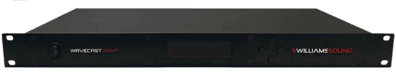 WaveCAST, 8 channel audio streaming over Wi-Fi