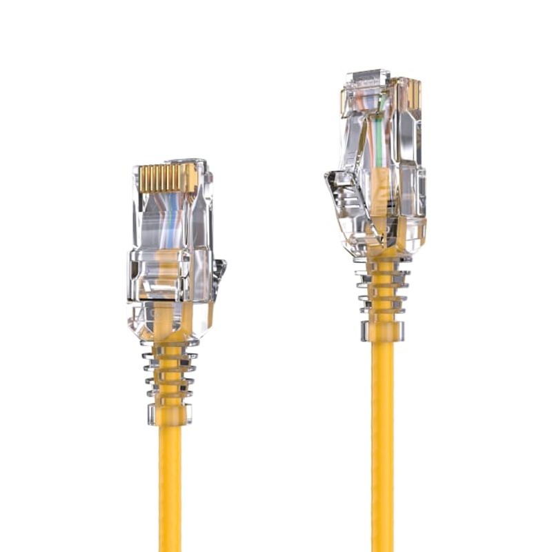 PureLink Kabel CAT 6 Patchekabel SLIM - UTP - LSOH 1m Gul