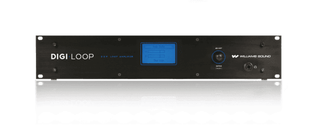 Hovedbilde Induction loop amplifier w/network. 2U, 2x12A