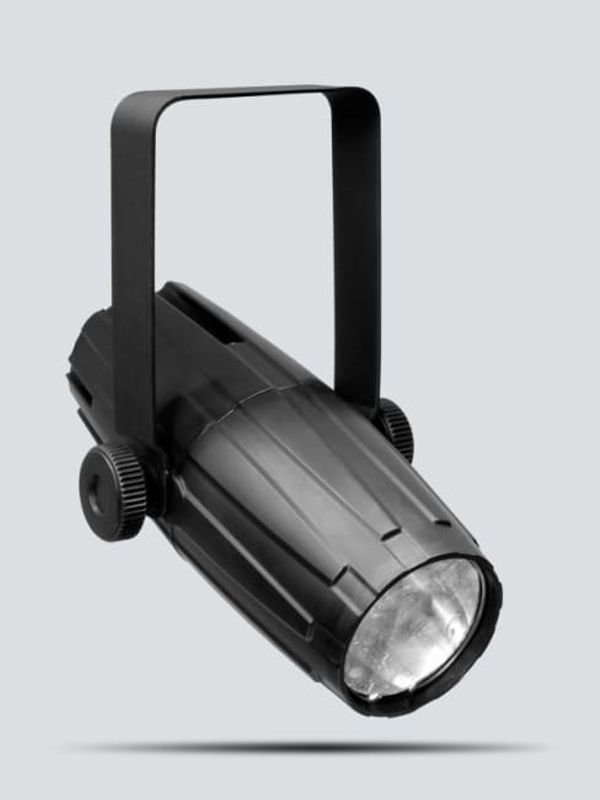 LED Pinspot 2 Includes: 4-pack of Gels, 6- and 9-dg lenses