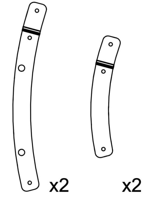 Hovedbilde Rigging plates for A10i Wide