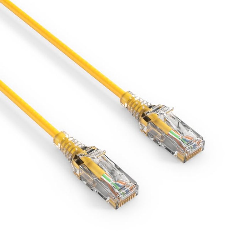 PureLink Kabel CAT 6 Patchekabel SLIM - UTP - LSOH 1m Gul