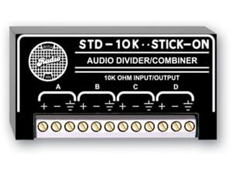 RDL Audio Divider/Combiner - 10 kohm