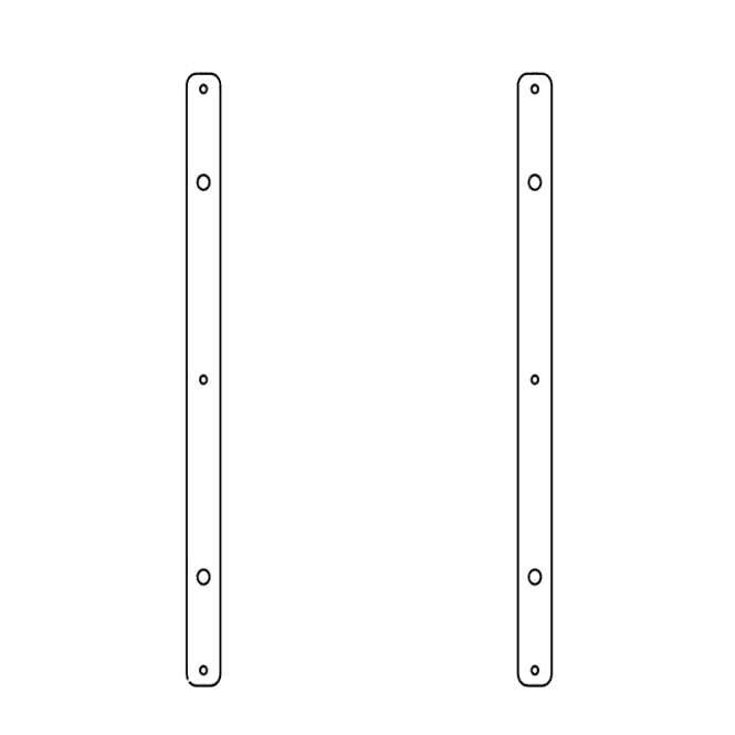 Hovedbilde End rigging plates for SB18 IIi RAL