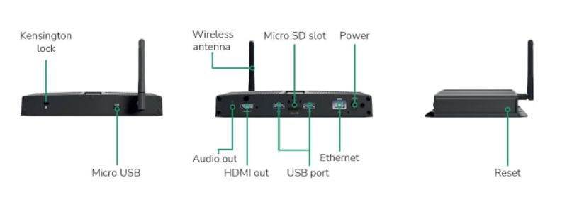 XMP-8552 høytytende kioskprosessor og 4K mediespiller