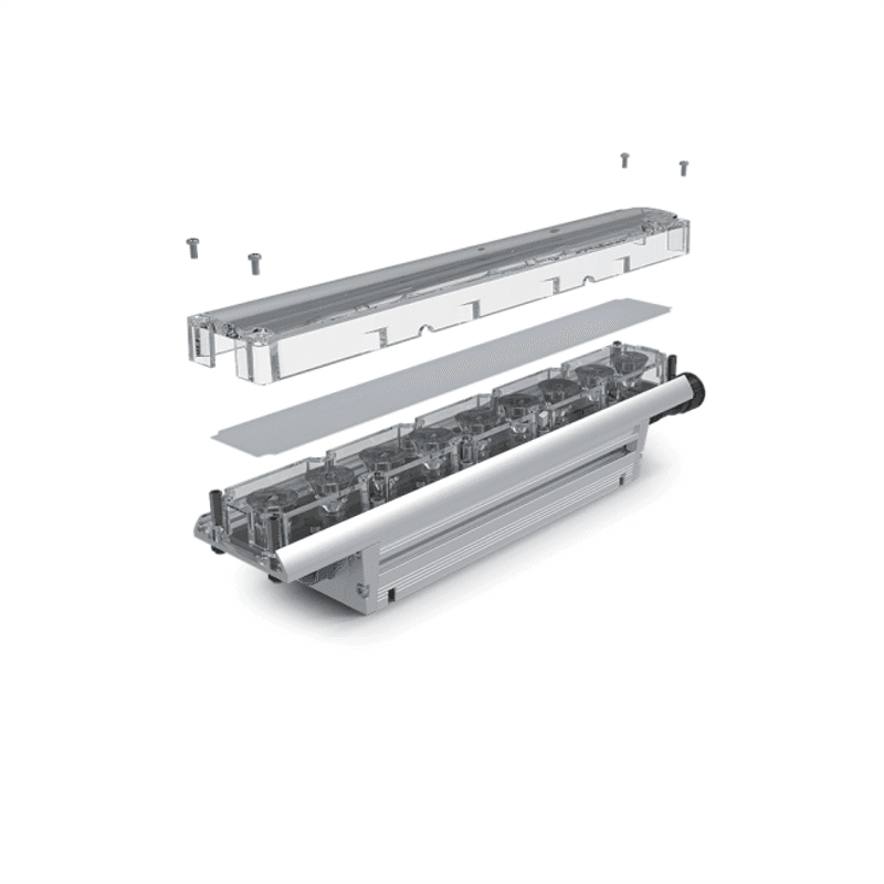 Ilumiline SL,1' RGBL, 12° Optics, IP66,Aluminum