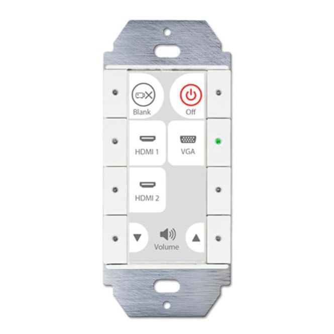 Hovedbilde Echo Plus 8USW - 8-button control pad w/ Ethernet, US, white