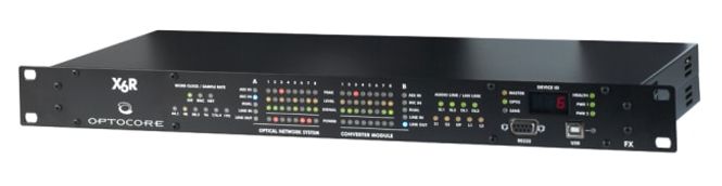 Hovedbilde X6R-FX-8AE/8LO - 8 x AES I/O + 8 x Line-ut - Opto/Sane