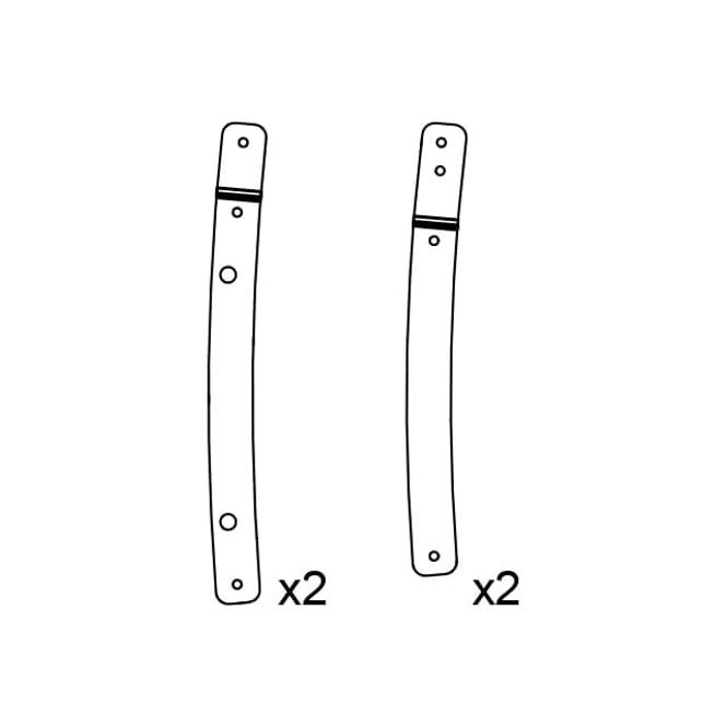 Hovedbilde Rigging plates for A10i Focus(RAL)