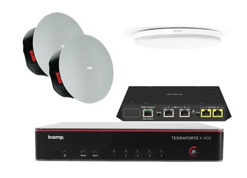 Bundle:FORTE X400,TCM-XAW,1x2 C-IC6W,1 BPAK,7.5m+4x3m Cat5e