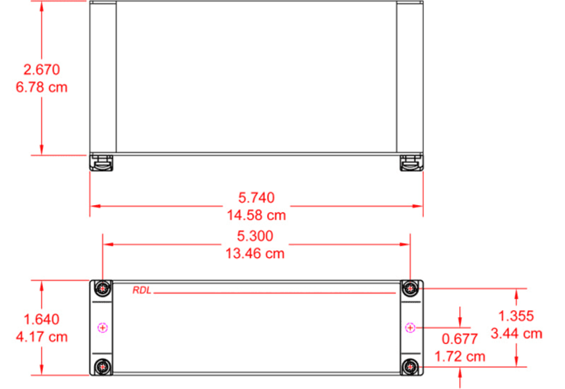 RDL Distributor Twisted Pair format A 1:4