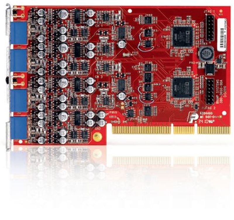Biamp Mikrofon Linje ANC Inngang Modul 4 Kanaler