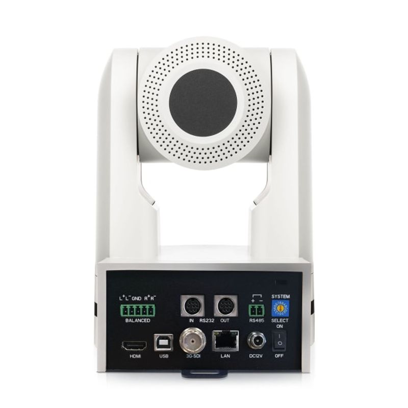 Kamera 4K/60 PTZ 30x OptiskZoom HDMI SDI USB2.0 SRT NDI HVIT