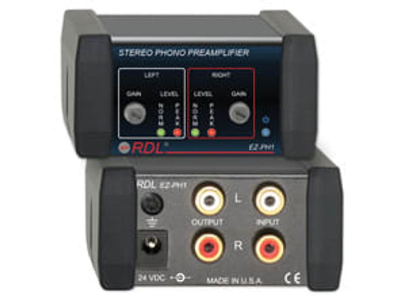 RDL Forforsterker Stereo RIAA