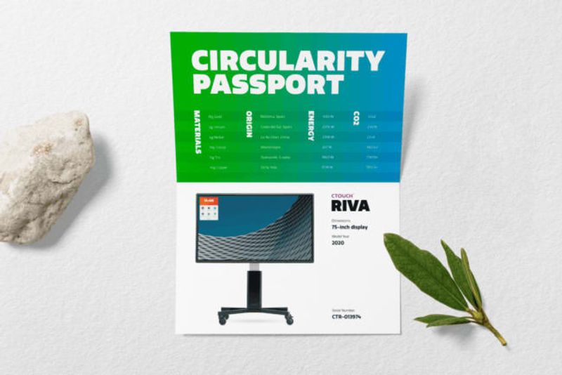 Interaktiv skjerm Ctouch Riva 65