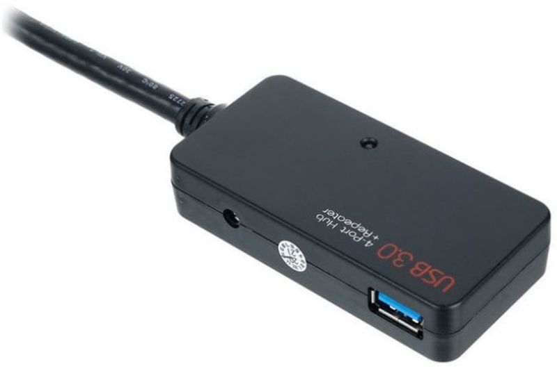 USB 3.1 (Gen 1) HUB, 4 porter, 10m kabel