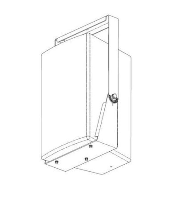 Hovedbilde Vertikal U-brakett FOR V2-8 Hvit