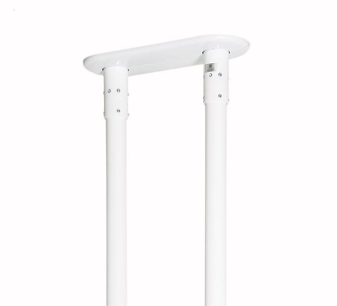 Hovedbilde BT7807/B  Heavy Duty Dual Pole Floor / Ceiling, Hvit