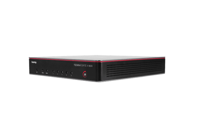 Hovedbilde DSP w/4x PoE+ports.AVB & Dante,2x2analog I/O,St USB & 16xAEC