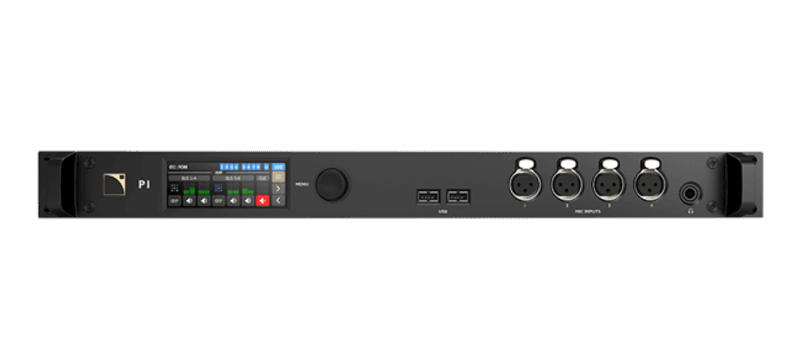 Processor and measurement:16x12mic/line AES/EBU & AVB
