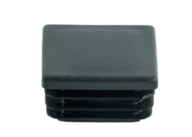 Hovedbilde Plastkopp for firkantben 60mm, Sort