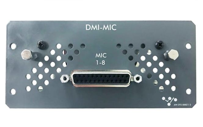Hovedbilde DiGiCo DMI kort med mic/line input module, 25-pin D-Type connect