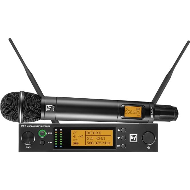 Hovedbilde Trådløst System Håndsender ND76 hode 560-596MHz