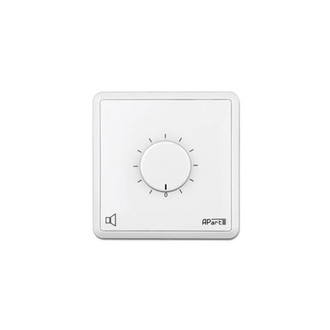 Hovedbilde Volumkontroll 100 volt, 120W Euro, Hvit, m/24V rele