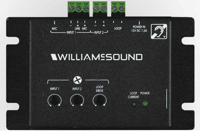 Hovedbilde Counter loop (2A).  Includes:  amplifier and surface mic.