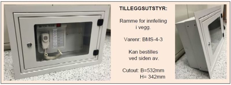 Innfellingsramme for BMS-4