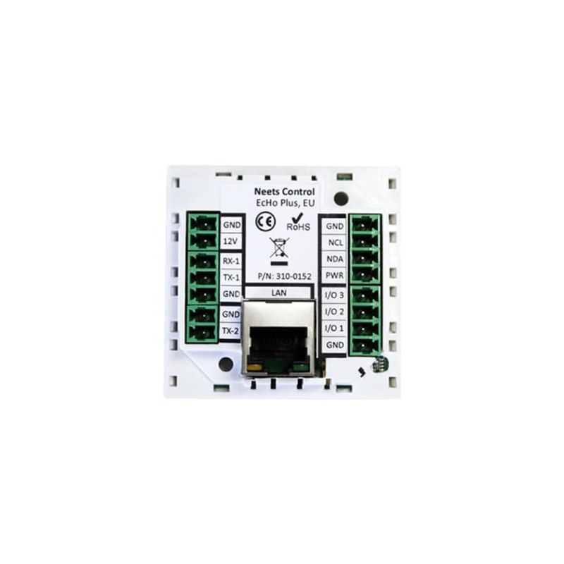 Echo Plus 8EUW - 8-button control pad w/ Ethernet, EU, white