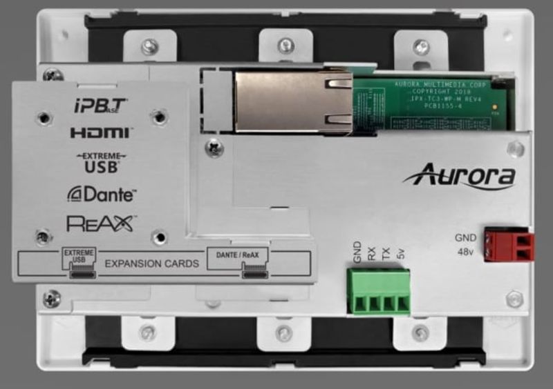 Transceiver WallPlate,10G,2xHDMIin,HDMIout (ASIC,RJ45),Hvit