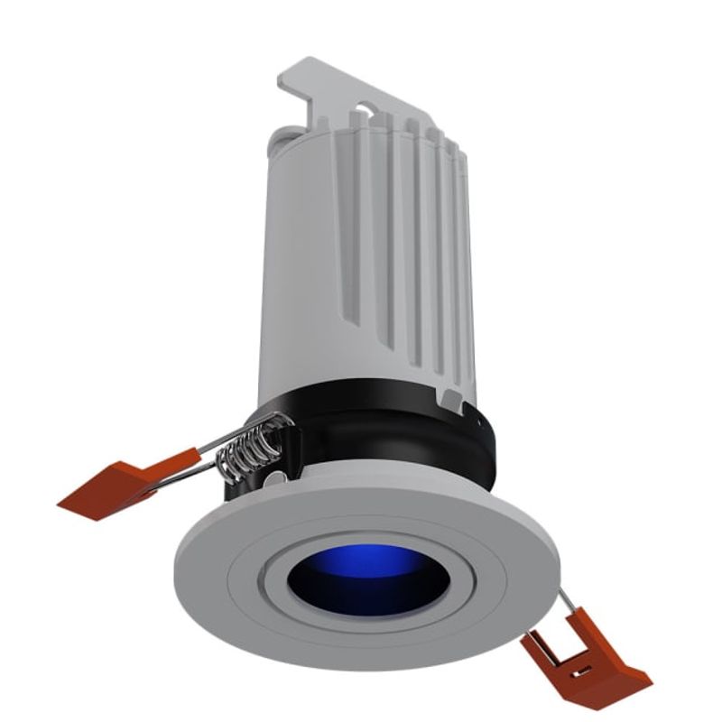 Logic MR16 Downlight Small,Luminaire61°RGBW(W=3000K)OffWhite