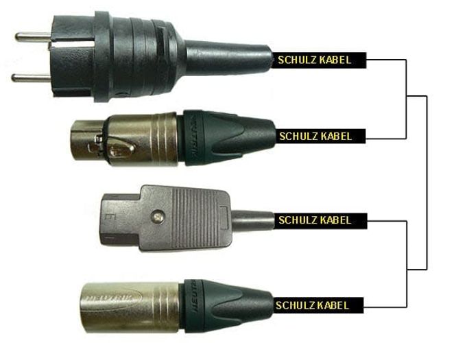 Hovedbilde Schulz Hybridkabel (Schuko til IEC, XLR F til XLR M) 20m