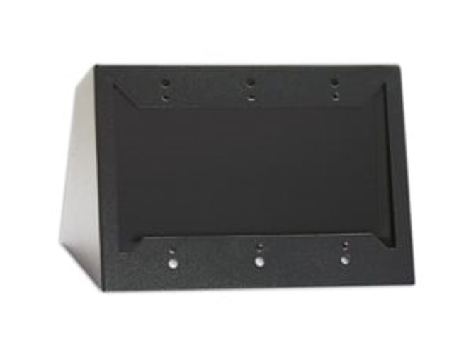 Hovedbilde RDL Bordshassis Decora style 3-gang Sort