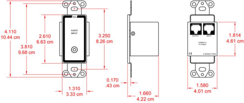 RDL Format-A Multiple Location Audio Sender