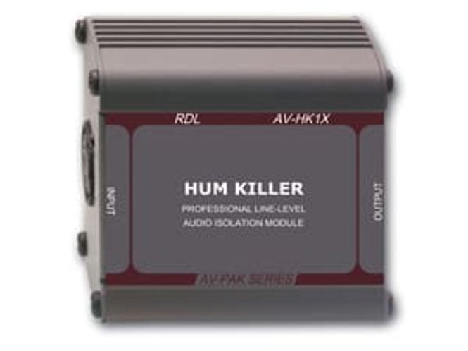 Hovedbilde RDL Transformator Hum-killer mono XLR hun/han