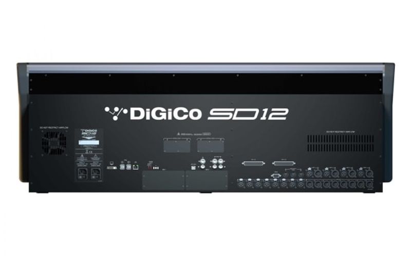 DiGiCo SD12 system with D2 rack