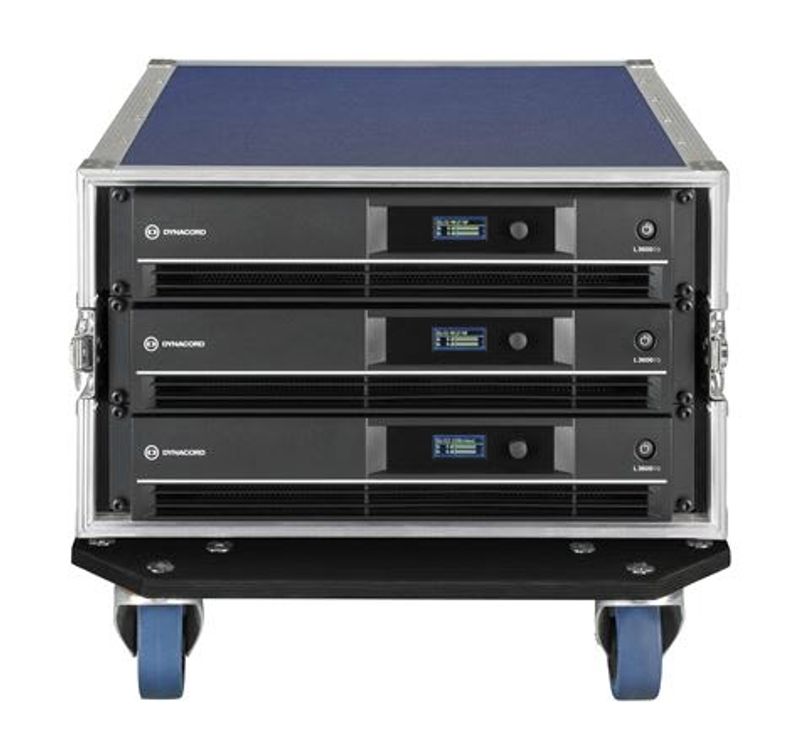Dynacord Forsterker DSP 2x1800W 4ohm 2U