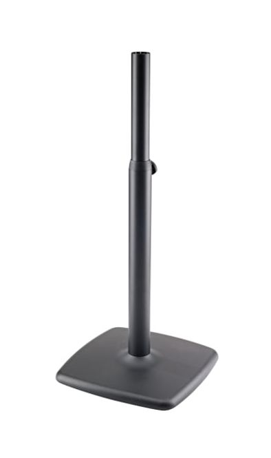 Hovedbilde Design monitor stand, firkantet base, sort