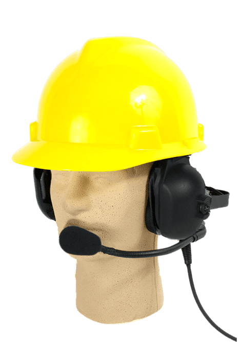 Hovedbilde Headset, TRRS, Dual Over-ear for Hard-hat