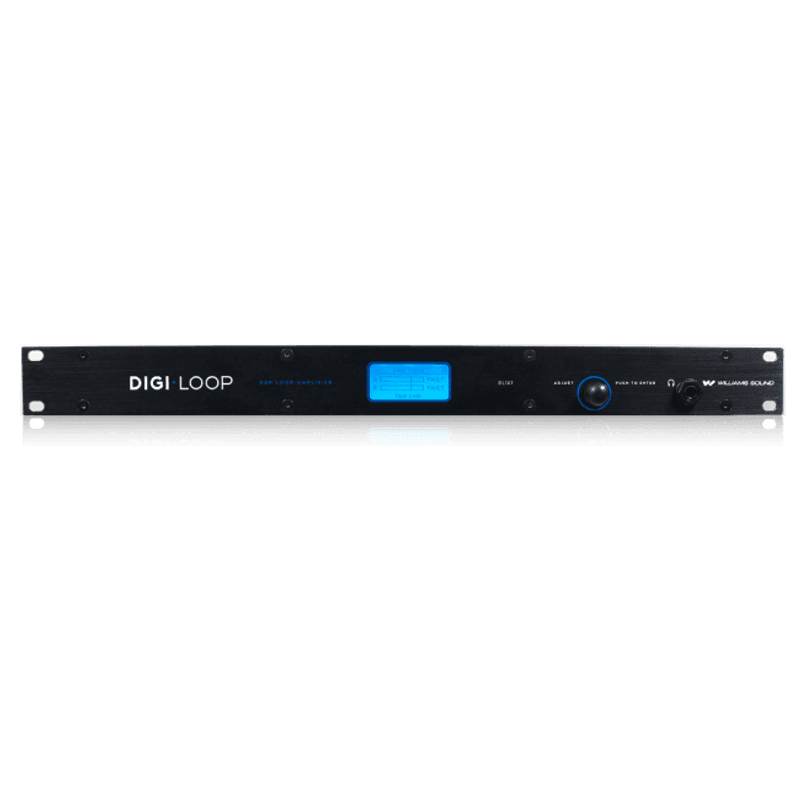 Induction loop amplifier with network control.  9.5A