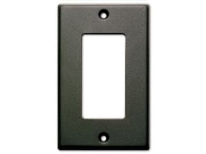 Hovedbilde RDL dekkplate 1-gang for US boks sort